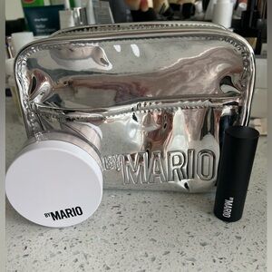 Makeup by Mario setting powder and lipstick with brand makeup bag BNWT